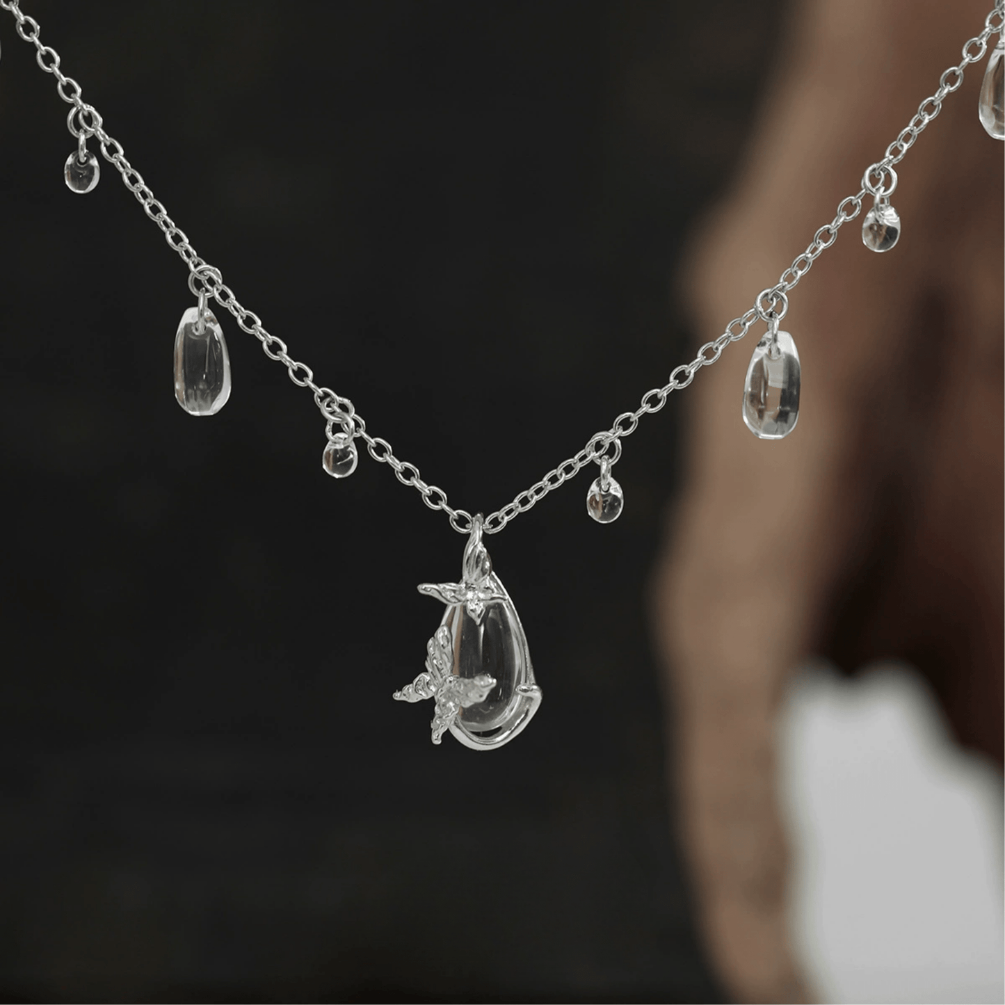 Butterfly Water Drops
