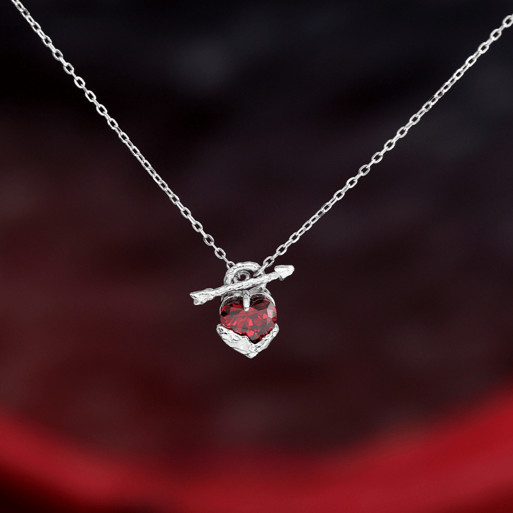 Cupid Heart Pendant Necklace