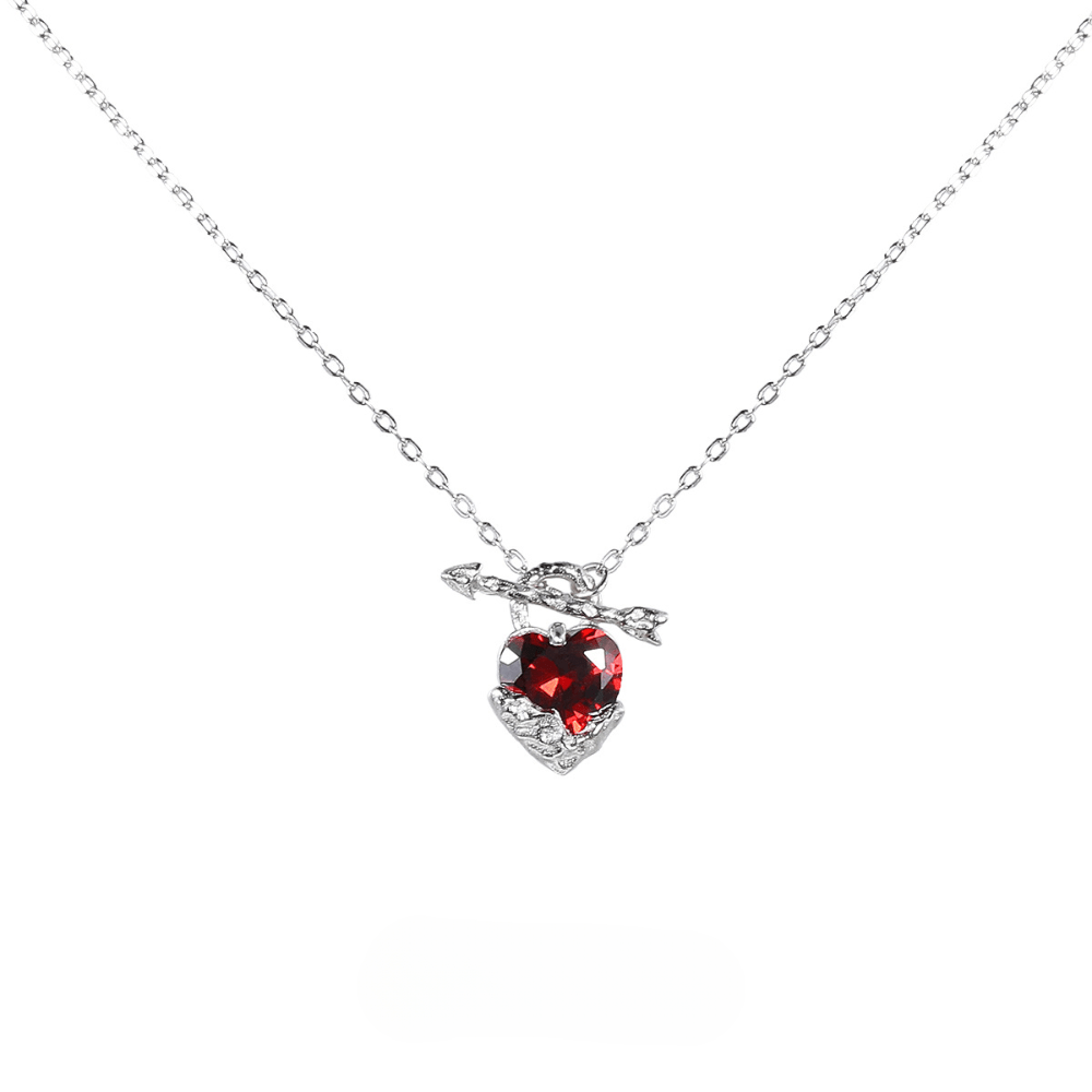 Cupid Heart Pendant Necklace