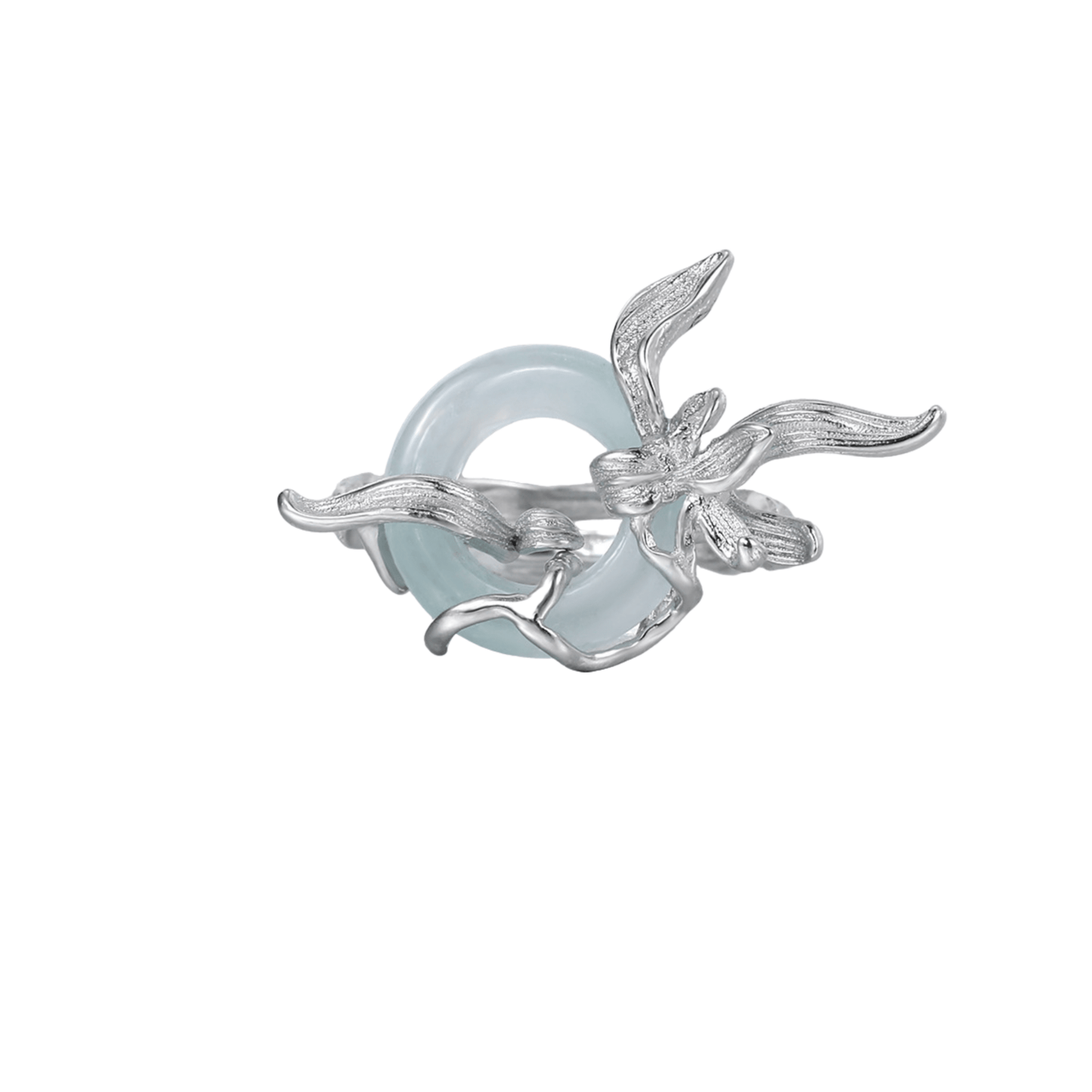 Bague Orchidée – Collection Bloom in Silence