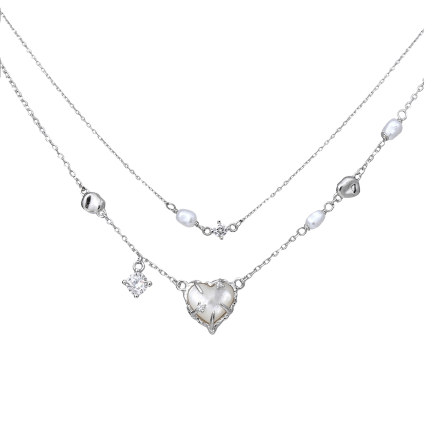 Pure Love Silver Necklace