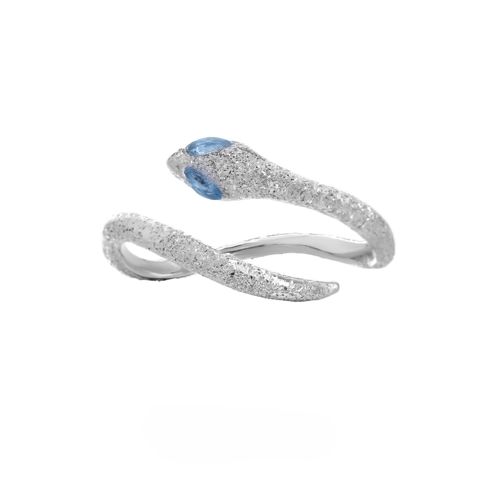 Sandblasted Serpent Ring