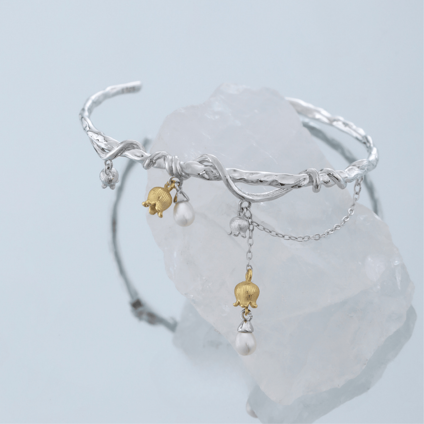 Bracelet muguet bicolore