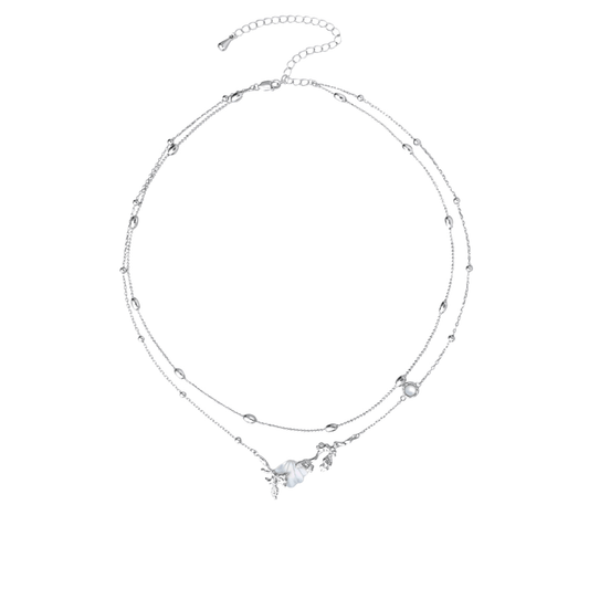 Dual-Layer Shell Necklace