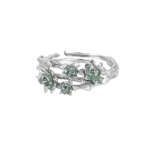 Jasmine Twig Open Ring