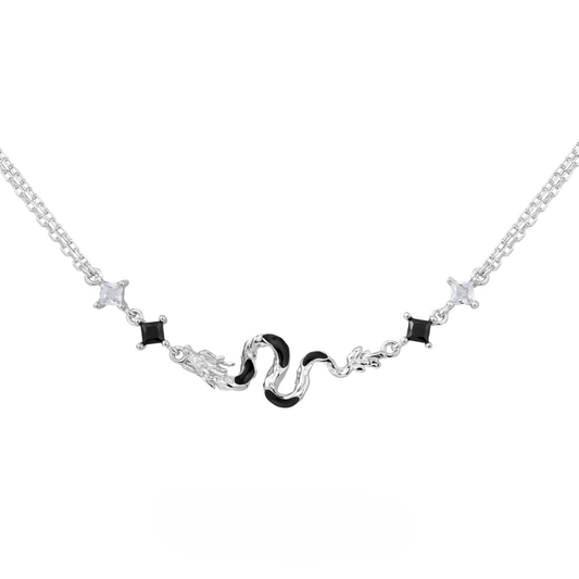 Minimalist Dragon Chain Necklace