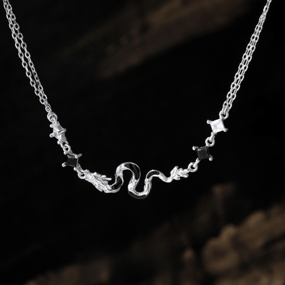 Minimalist Dragon Chain Necklace