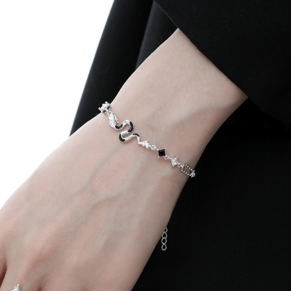 Minimalist Dragon-Inspired Bracelet