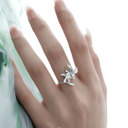 Orchid Open Ring