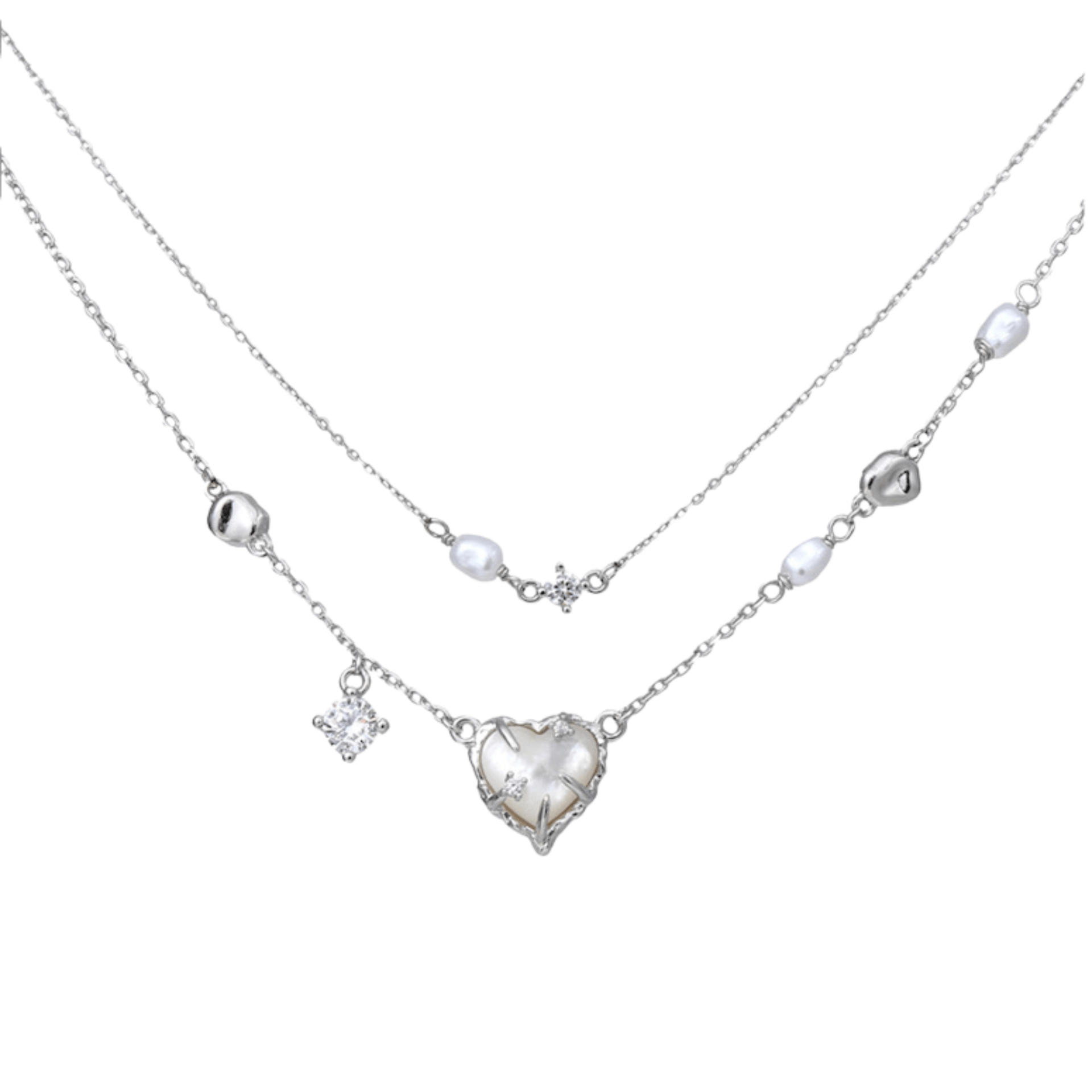 Pure Love Silver Necklace | Moonquake – MOONQUAKE