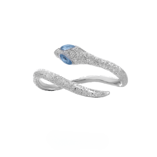 Sandblasted Serpent Ring