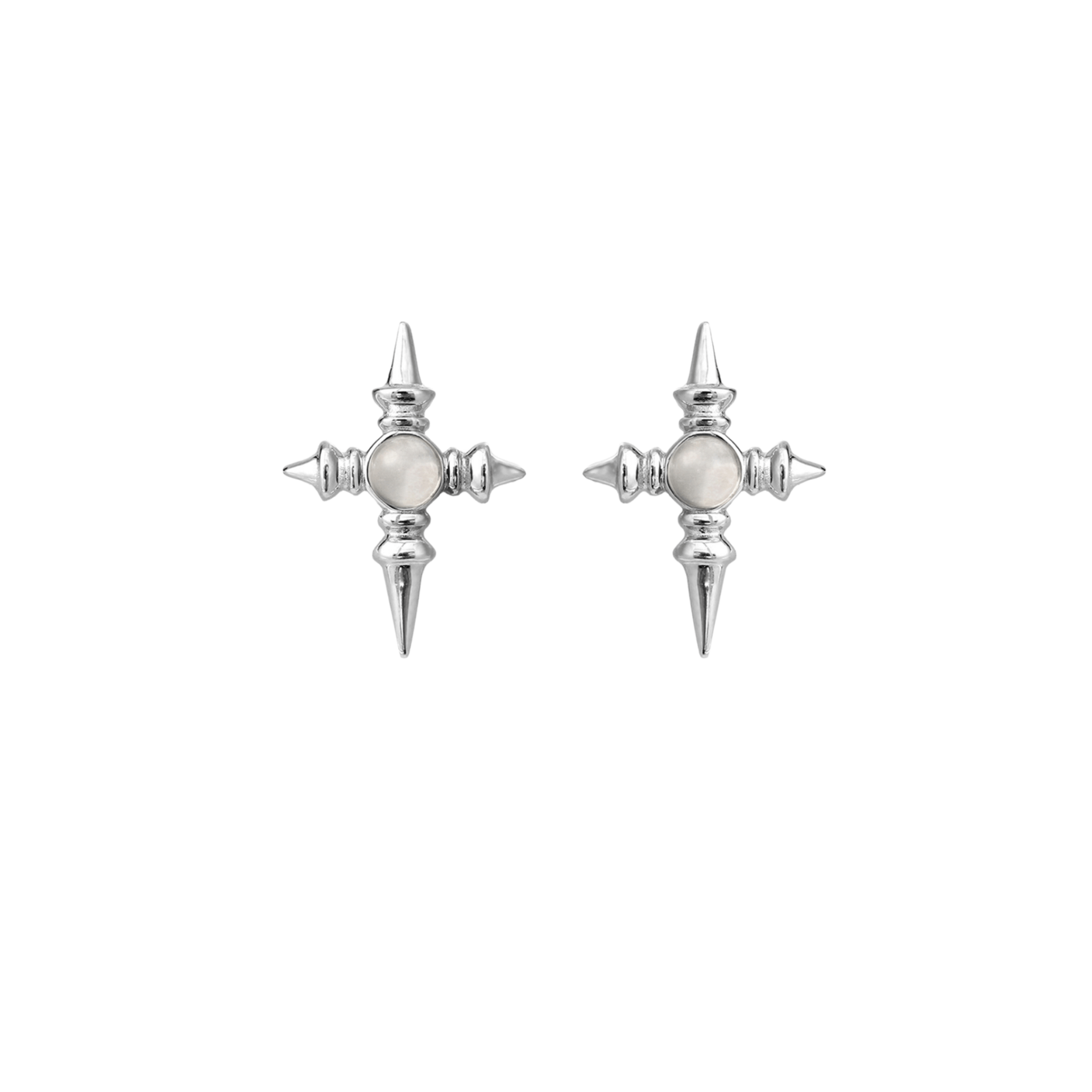 ★早期完売★NUMBERING★A13 Signet Earrings #7124★大人気★ HANYA (RedEyes) | Pierces & Ear Cuffs by Oz Abstract Tokyo